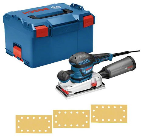Bosch Professional GSS 280 AVE 0601292901 Rezgőcsiszoló Hordtáskával 350 W 114 x 226 mm 2. kép