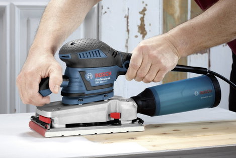 Bosch Professional GSS 280 AVE 0601292901 Rezgőcsiszoló Hordtáskával 350 W 114 x 226 mm 6. kép