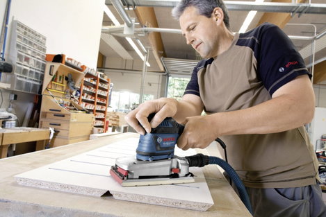 Bosch Professional GSS 280 AVE 0601292901 Rezgőcsiszoló Hordtáskával 350 W 114 x 226 mm 7. kép