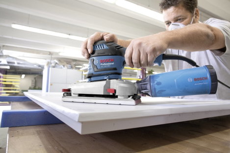 Bosch Professional GSS 280 AVE 0601292901 Rezgőcsiszoló Hordtáskával 350 W 114 x 226 mm 8. kép