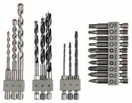 Bosch Accessories 2609256989 19 részes Univerzális fúrókészlet
