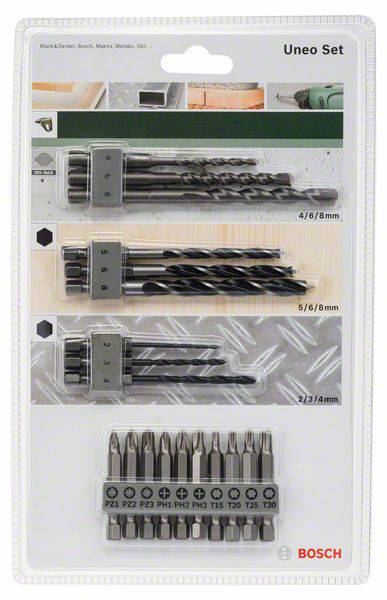 Bosch Accessories 2609256989 19 részes Univerzális fúrókészlet 2. kép