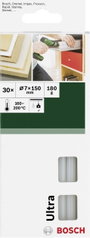 Bosch Accessories Ragasztópisztoly rúd 7 mm 150 mm Átlátszó (tejszerű) 180 g 30 db bélyegkép