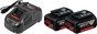 Szerszámakku és töltő 2x 18 V 5 Ah lítium-ion, Bosch Professional GBA + GAL 1880 CV 1600A00B8J bélyegkép