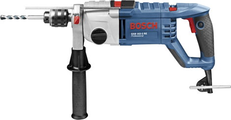 Bosch Professional GSB 162-2 RE Ütvefúrógép 1 sebességfokozat 1500 W Hordtáskával 2. kép