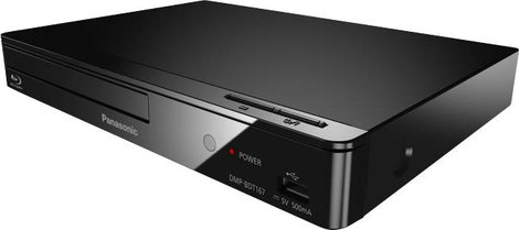 Panasonic DMP-BDT167 3D-blu-ray lejátszó Full HD upscaling Fekete 2. kép