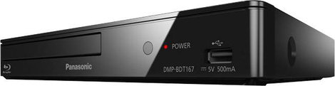 Panasonic DMP-BDT167 3D-blu-ray lejátszó Full HD upscaling Fekete 3. kép