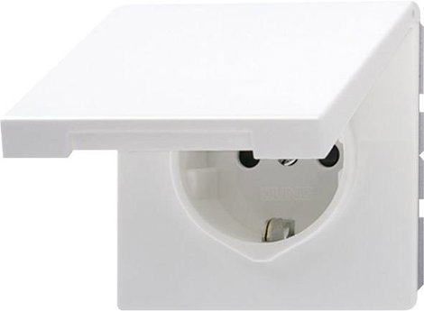 Jung LS1520KLWW Védőérintkezős dugalj Betét LS plus, LS design, LS program Alpesi fehér