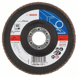 Bosch Accessories 2608606716 Bosch Power Tools Felületcsiszoló korong Ø 125 mm 1 db