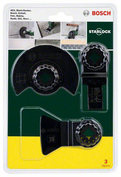 Bosch Accessories 2607017324 PMF Többfunkciós szerszám tartozék készlet 3 részes 1 készlet 2. kép