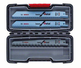 Bosch Accessories 2607010901 Sabre fűrészlap készlet fa és fém alap, 15 darab 1 készlet