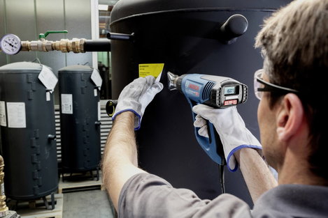 Bosch Professional 06012A6300 GHG 23-66 Hőlégfúvó Táskával 2300 W 10. kép