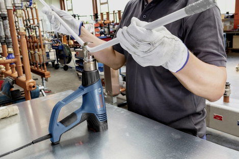 Bosch Professional 06012A6300 GHG 23-66 Hőlégfúvó Táskával 2300 W 8. kép