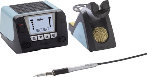 Weller WT2010M Soldeerstation WTP90 Forrasztóállomás készlet digitális 150 W 100 - 450 °C Forrasztóh