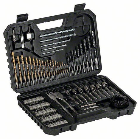 Fúró és bit készlet, 103 részes, Bosch Accessories 2607017367 V-LINE TiN