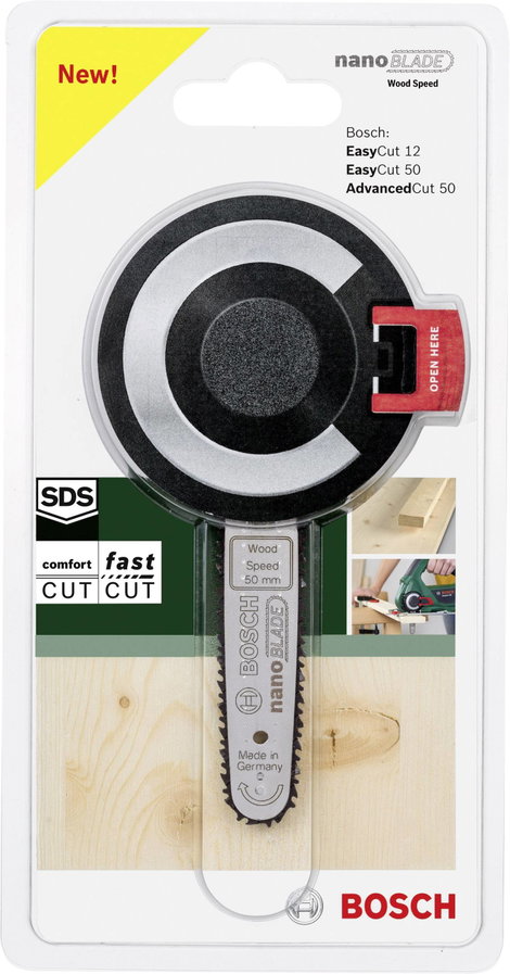 Mikro láncfűrész lap, Bosch Accessories 2609256D84 3. kép