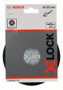 X-LOCK hátlap, közepesen kemény, 125 mm Bosch Accessories 2608601715 4. bélyegkép