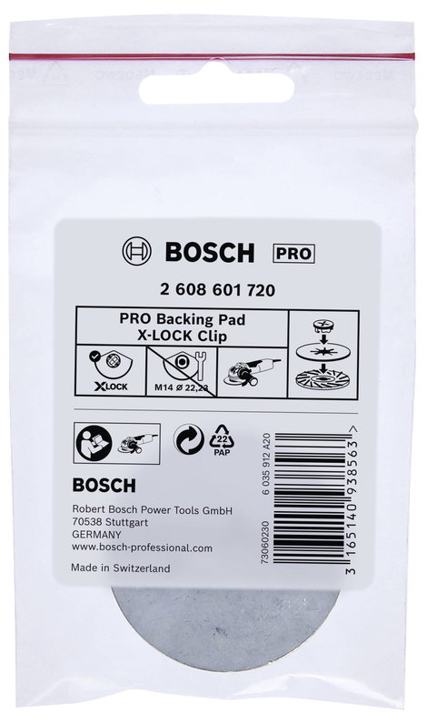 X-LOCK hátlap Bosch Accessories 2608601720 3. kép