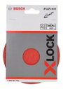 X-LOCK hátlap, tépőzáras rögzítővel, 125 mm Bosch Accessories 2608601722 4. bélyegkép