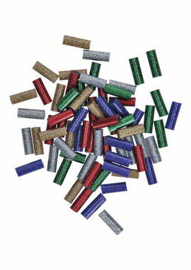 Bosch Accessories Gluey Ragasztópisztoly rúd 7 mm 20 mm Csillámeffekt 58 g 70 db