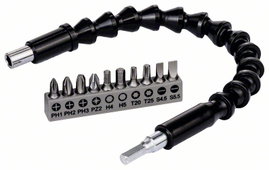 Bosch Accessories Bosch Power Tools 2608522377 Bit készlet 11 részes Egyeneshornyú, Kereszthornyú Po