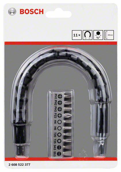 Bosch Accessories Bosch Power Tools 2608522377 Bit készlet 11 részes Egyeneshornyú, Kereszthornyú Po 2. kép