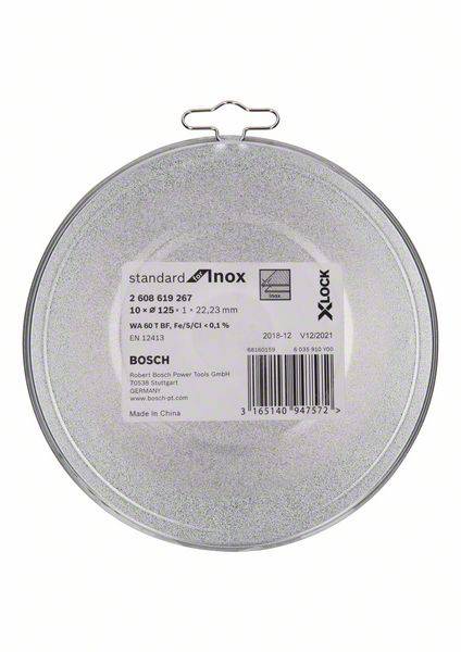 Bosch Accessories Bosch 2608619262 Vágótárcsa, egyenes 125 mm 1 db 3. kép