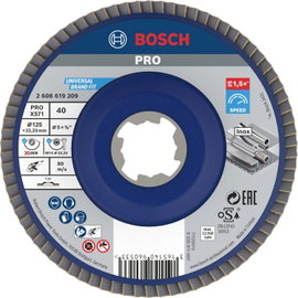 Bosch Accessories 2608619209 Bosch Power Tools Ø 125 mm Furat átmérő 22.23 mm 1 db