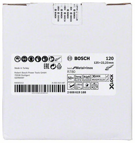 Bosch Accessories 2608619188 Bosch Power Tools Ø 125 mm Furat átmérő 22.23 mm 1 db 2. kép