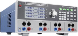 Programozható, szabályozható labortápegység 32 V 10 A 384 W, USB, LAN, Rohde & Schwarz HMP4040