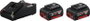 Bosch Professional 2x GBA 18V 4.0AH + GAL 18V-40 Professional 1600A019S0 Szerszámakku és töltő 18 V bélyegkép