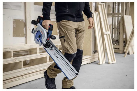 Bosch Professional GKS 18V-57 G Akkus kézi körfűrész Vágási mélység max. (90°) 57 mm akku nélkül, pá 6. kép