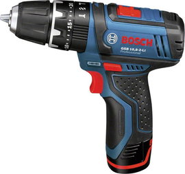 Bosch Professional GSB 12V-15 2 sebességfokozat-Akkus ütvefúró-csavarozó 2. akkuval