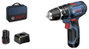 Bosch Professional GSB 12V-15 2 sebességfokozat-Akkus ütvefúró-csavarozó 2. akkuval 4. bélyegkép