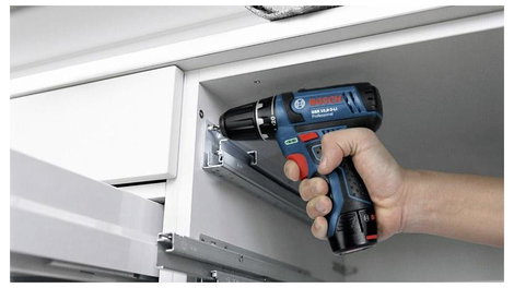 Bosch Professional GSB 12V-15 2 sebességfokozat-Akkus ütvefúró-csavarozó 2. akkuval 5. kép