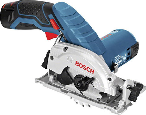 Bosch Professional GKS 12V-26 2x3 Ah L-BOX Akkus kézi körfűrész Vágási mélység max. (90°) 26.5 mm Ho
