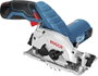 Bosch Professional GKS 12V-26 2x3 Ah L-BOX Akkus kézi körfűrész Vágási mélység max. (90°) 26.5 mm Ho bélyegkép