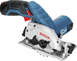 Akkus kézi körfűrész 85 mm 12 V, akku és töltő nélkül, Bosch Professional