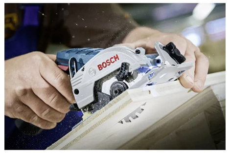 Akkus kézi körfűrész 85 mm 12 V, akku és töltő nélkül, Bosch Professional 2. kép