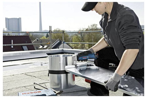 Bosch Professional Akkumulátoros lemezvágó olló 0601926105 GSC 12V-13 akku nélkül, töltő nélkül 2. kép