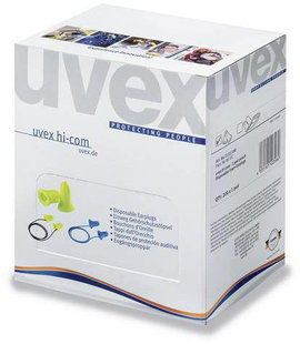 uvex 2112095 hi-com Mini Hallásvédő füldugó 24 dB eldobható 100 pár