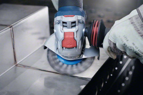 Bosch Accessories Csésze kefe X-LOCK Clean for Metal, 75 mm, 0,3 mm, hullámosított sárgaréz kefe 260 6. kép