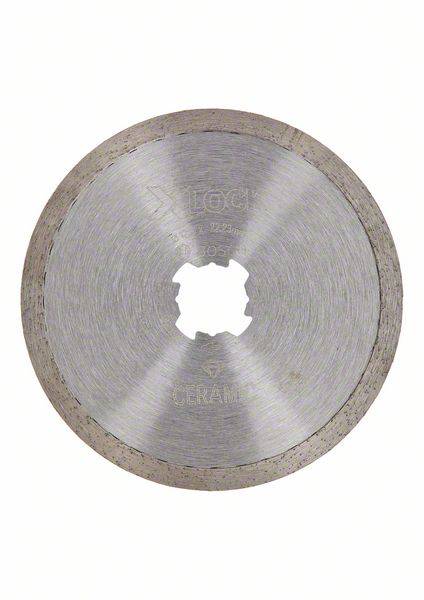 Bosch Accessories 2608615138 X-LOCK Diamanttrennscheibe Sta 125x22,23x1,6x7mm Ceramic Gyémánt bevona 2. kép