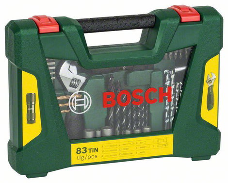 Bosch Accessories 2607017193 V-Line TiN 83 részes Univerzális fúrókészlet 2. kép