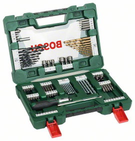 Bosch Accessories 2607017195 V-Line TiN 91 részes Univerzális fúrókészlet