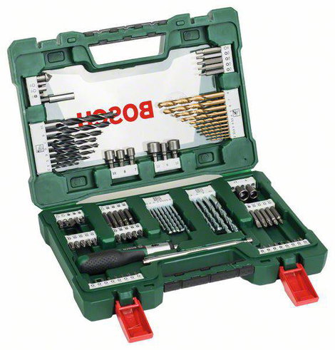 Bosch Accessories 2607017195 V-Line TiN 91 részes Univerzális fúrókészlet
