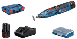 Bosch Professional GRO 12 V LI 06019C5001 Akkus többfunkciós szerszám 2. akkuval, Tartozékokkal, Hor