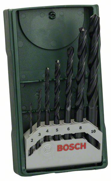 Bosch Accessories 2607019673 HSS Fém spirálfúró készlet 7 részes 2 mm, 3 mm, 4 mm, 5 mm, 6 mm, 8 mm,