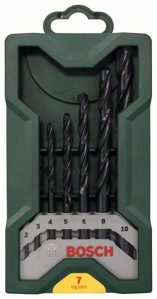 Bosch Accessories 2607019673 HSS Fém spirálfúró készlet 7 részes 2 mm, 3 mm, 4 mm, 5 mm, 6 mm, 8 mm, 2. kép