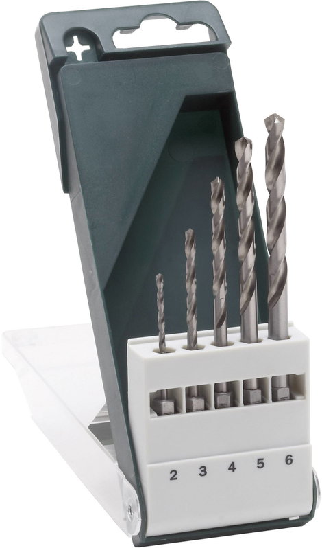 Bosch Accessories 2609255127 HSS Fém spirálfúró készlet 5 részes 2 mm, 3 mm, 4 mm, 5 mm, 6 mm Csiszo